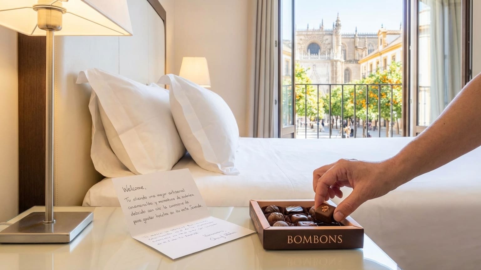 ¿Qué significado tienen los bombones en los hoteles de España?