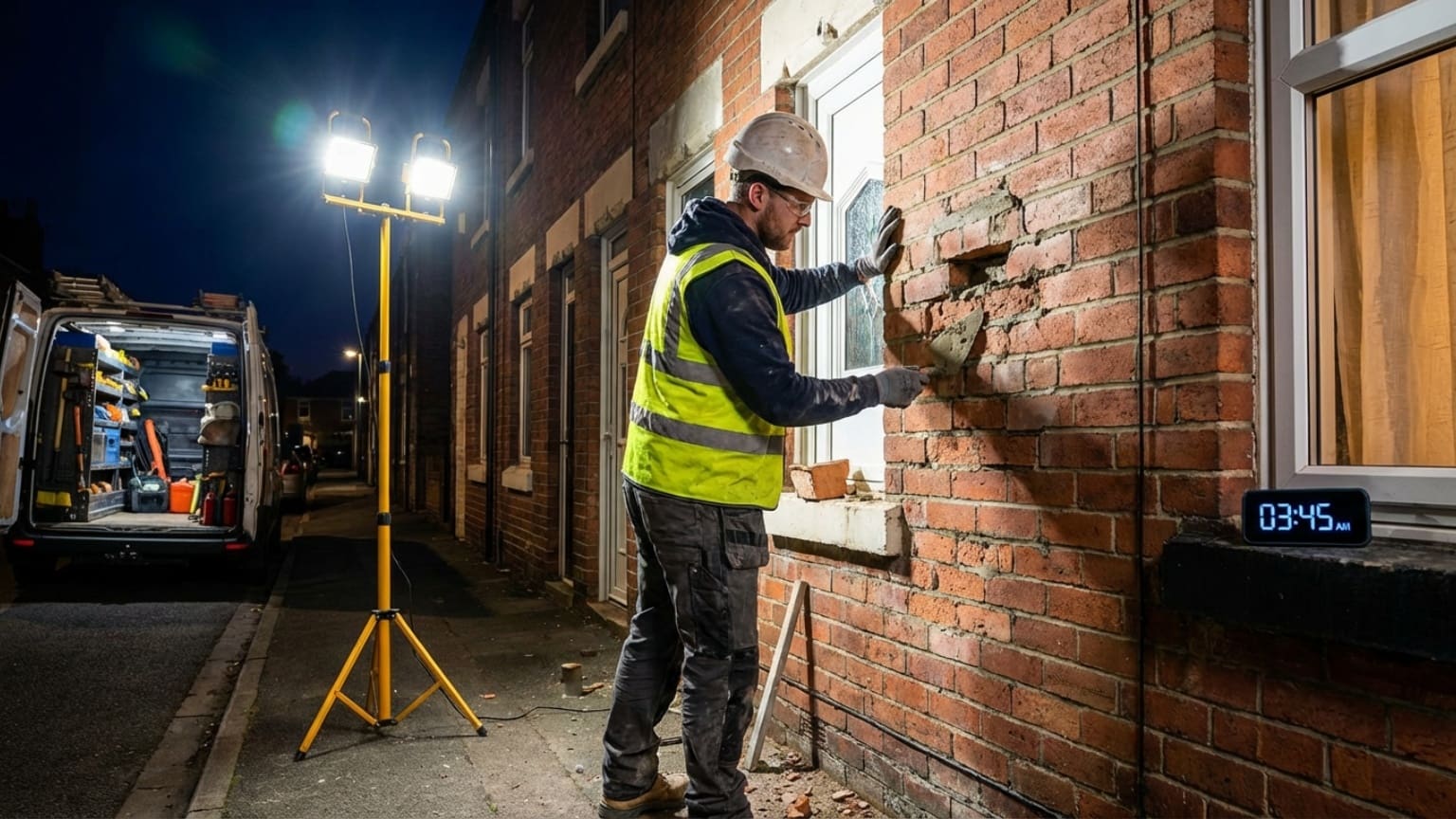 ¿Qué es un servicio de albañil 24 horas y cuándo se necesita?