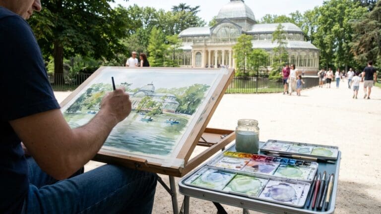 ¿Qué es la pintura acuarela y por qué es tan popular en Madrid?