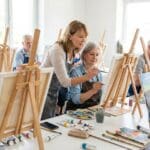 ¿Qué son los cursos de pintura para adultos?