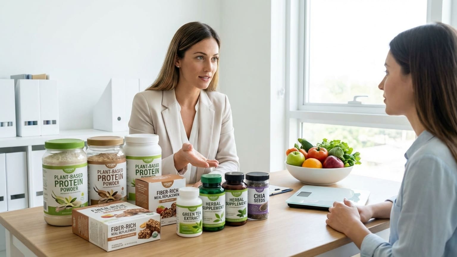 ¿Qué son los productos adelgazar veganos para el control de peso?