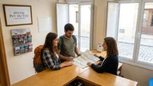 ¿Qué considerar al buscar un hostal cerca de Puy du Fou?