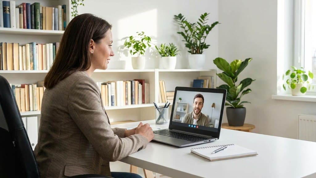 ¿Qué es un psicólogo online y cómo funciona la terapia?