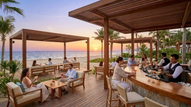 ¿Qué es Kai Bar Costa Esmeralda y qué ofrece a sus visitantes?