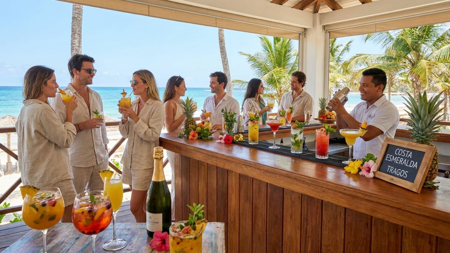 ¿Qué son los tragos en Costa Esmeralda y cómo disfrutarlos?