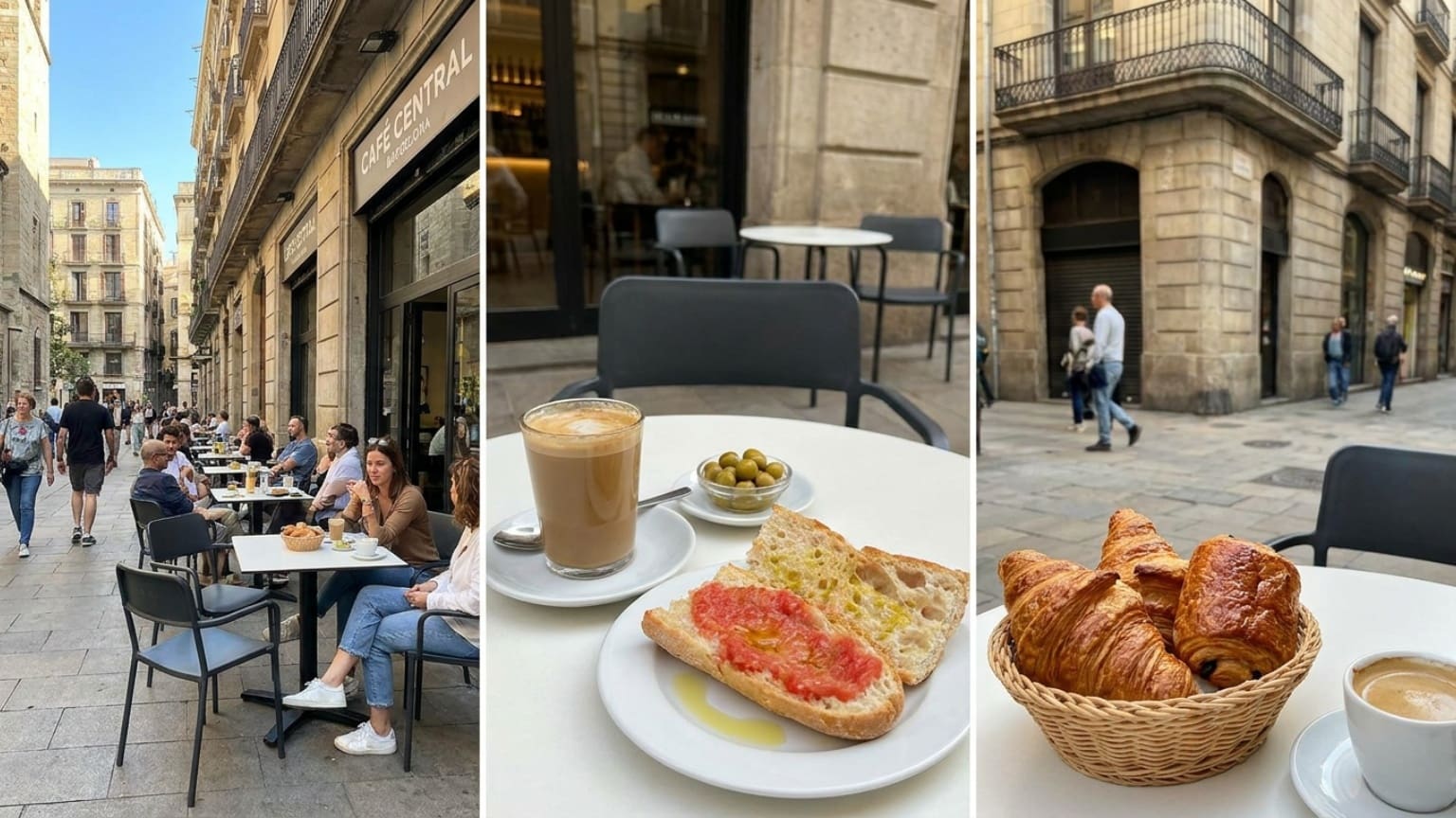 ¿Qué opciones de desayuno en Barcelona centro se pueden encontrar?