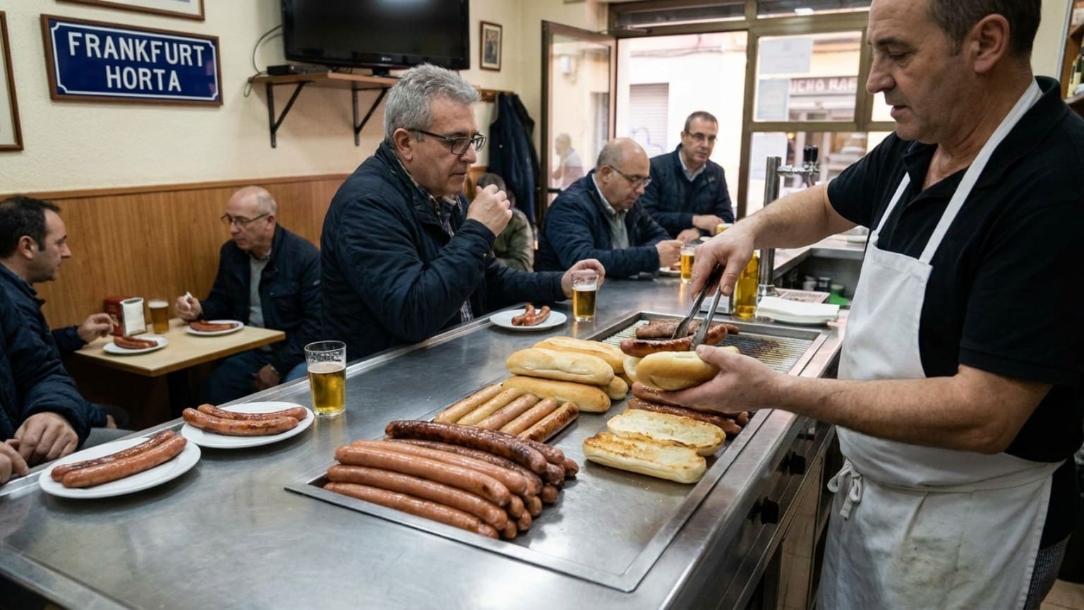 ¿Qué es un frankfurt en Horta y por qué es tan popular?