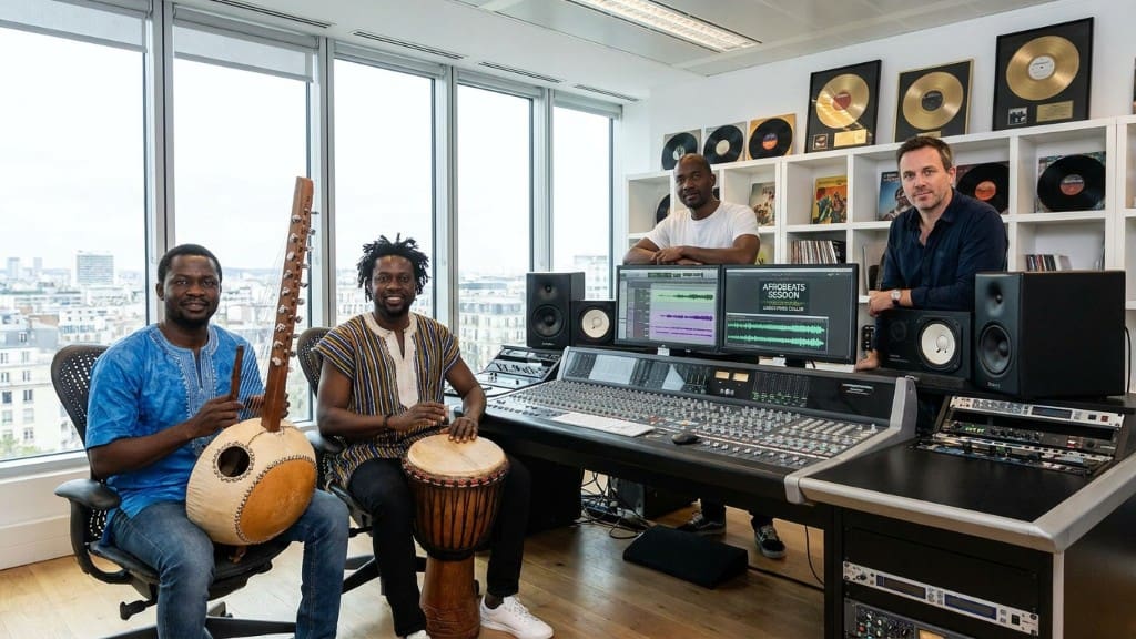 ¿Qué es una discográfica de música africana y cuál es su rol?