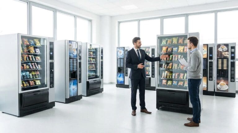 Qué es la venta de máquinas vending