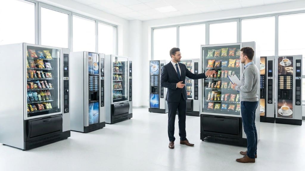 Qué es la venta de máquinas vending