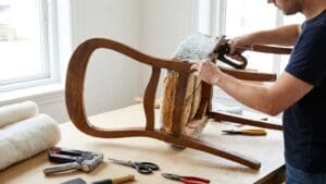 ¿Cómo tapizar una silla con respaldo: el proceso completo?