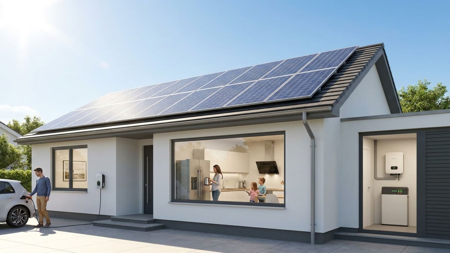 ¿Qué es la energía solar para hogares y cómo funciona?