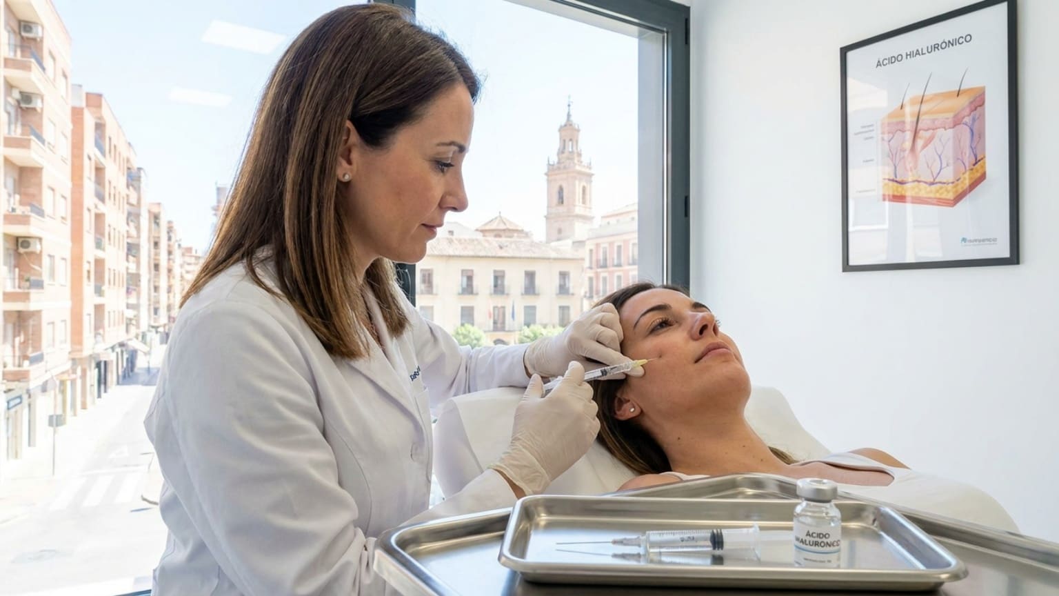 ¿Qué es el ácido hialurónico y cómo se aplica en Albacete?