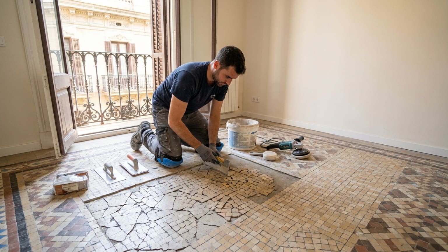 ¿Qué es la reparación de suelos y por qué es necesaria en Barcelona?