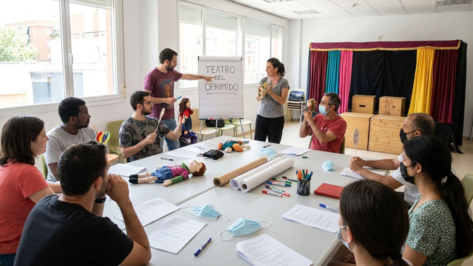 ¿Cuáles son las herramientas en teatrales para el cambio social?