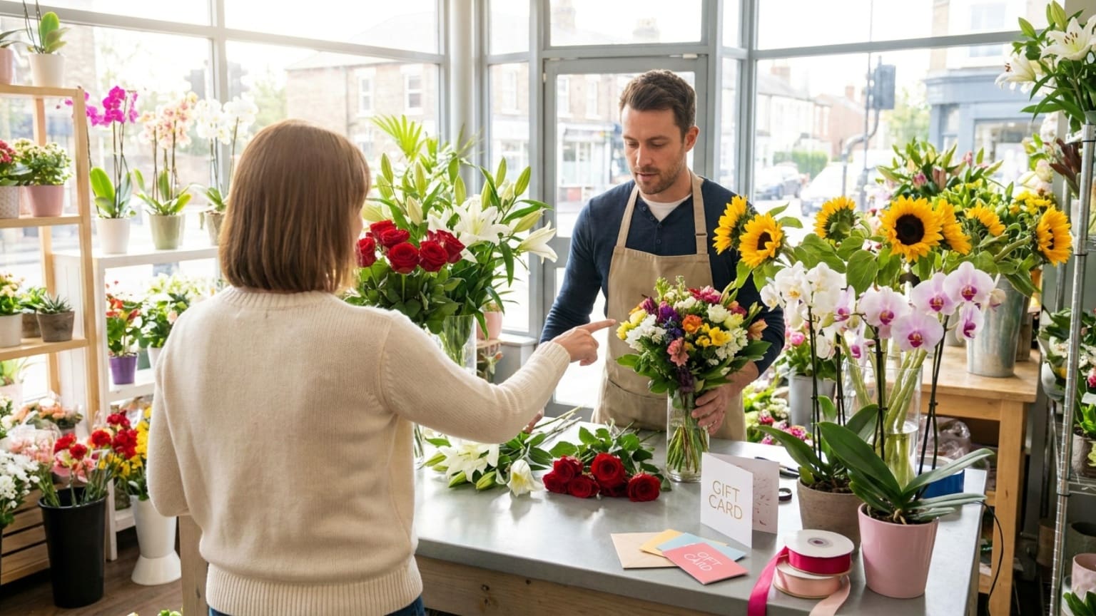 ¿Qué considerar al elegir flores para regalo?