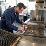 ¿Qué causa las averías en la reparación de parrillas y planchas industriales?