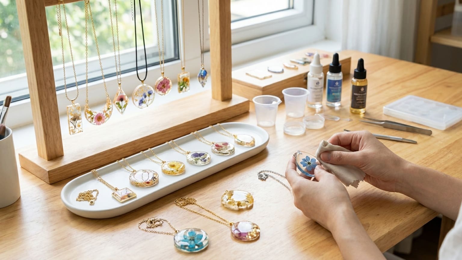 ¿Qué son los collares de resina artesanales y por qué son tan especiales?