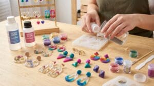 ¿Qué son los aretes de resina y por qué se han vuelto tendencia?