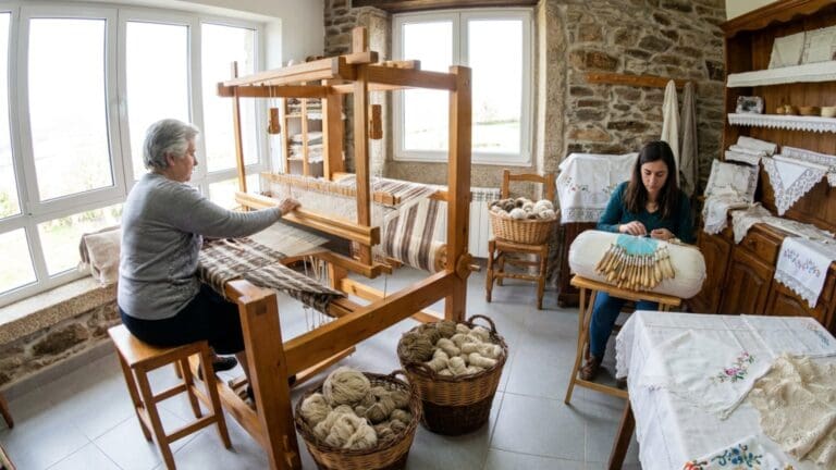 ¿Qué es la artesanía textil en Galicia y por qué es tan valiosa?