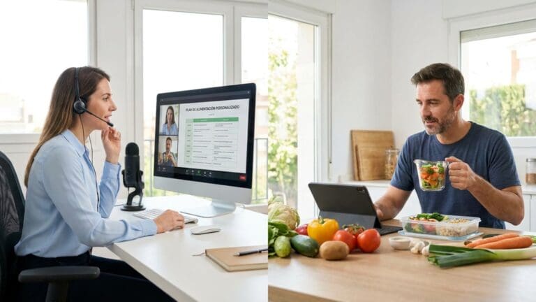 ¿Qué es un nutricionista online y cómo funciona su asesoramiento?