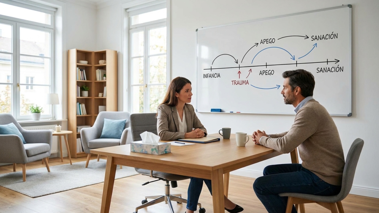 ¿Qué es la terapia para trauma y apego y cómo ayuda a la sanación?