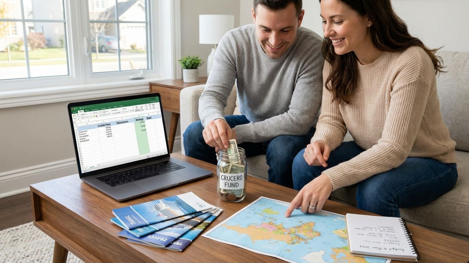 ¿Cómo es el ahorro para viajar en crucero y qué se debe considerar?