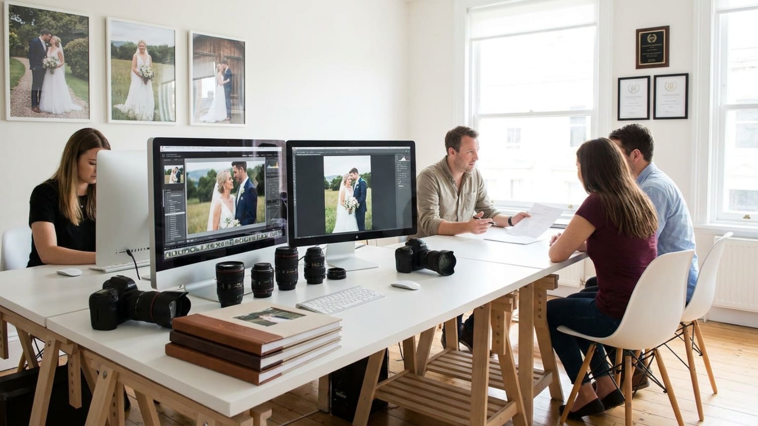 ¿Qué determina el precio de un fotógrafo de bodas?