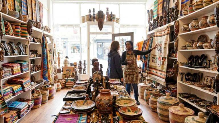 ¿Qué es una tienda de productos africanos y qué se puede encontrar allí?