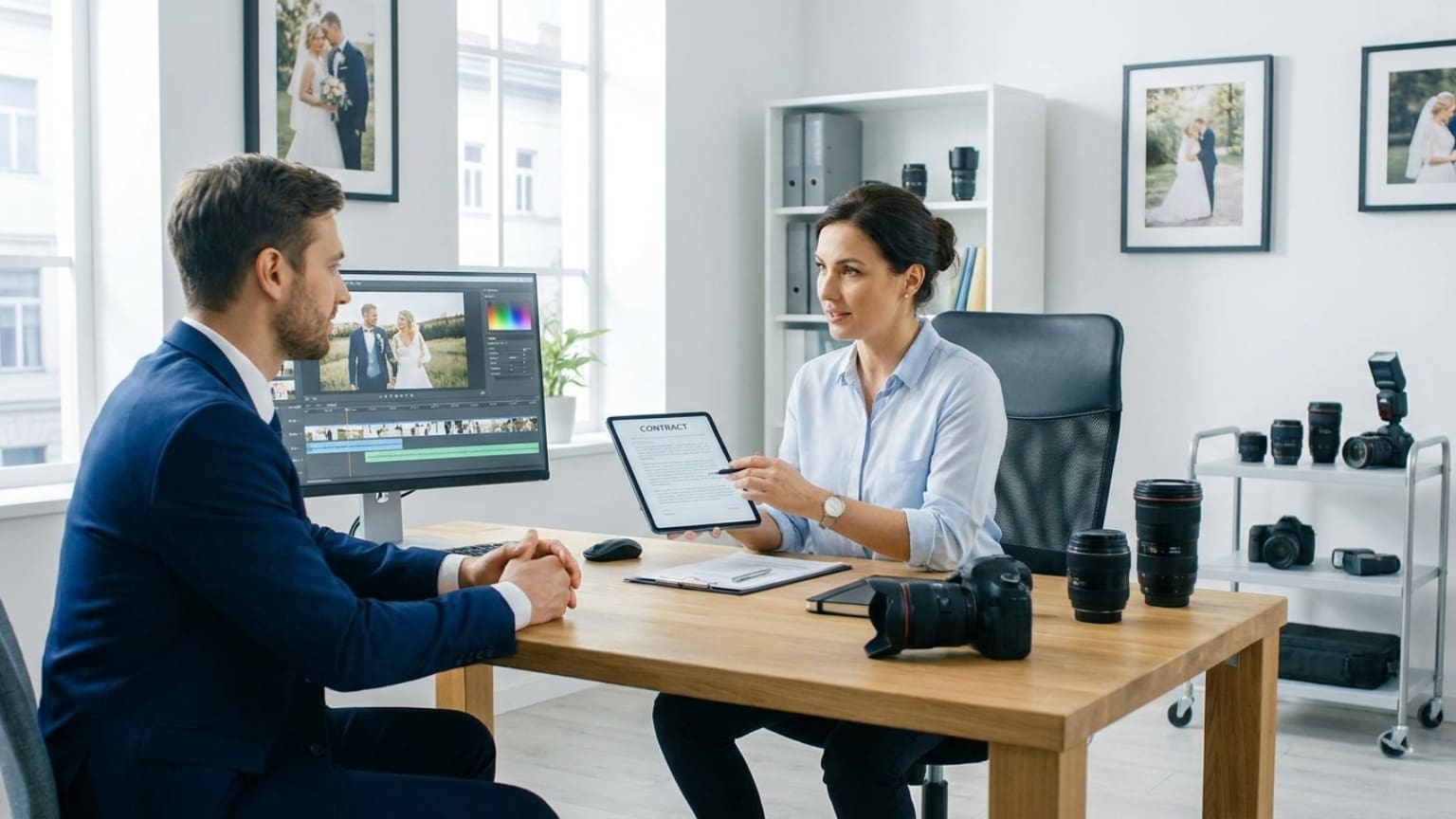¿Qué determina el precio de un fotógrafo de bodas?