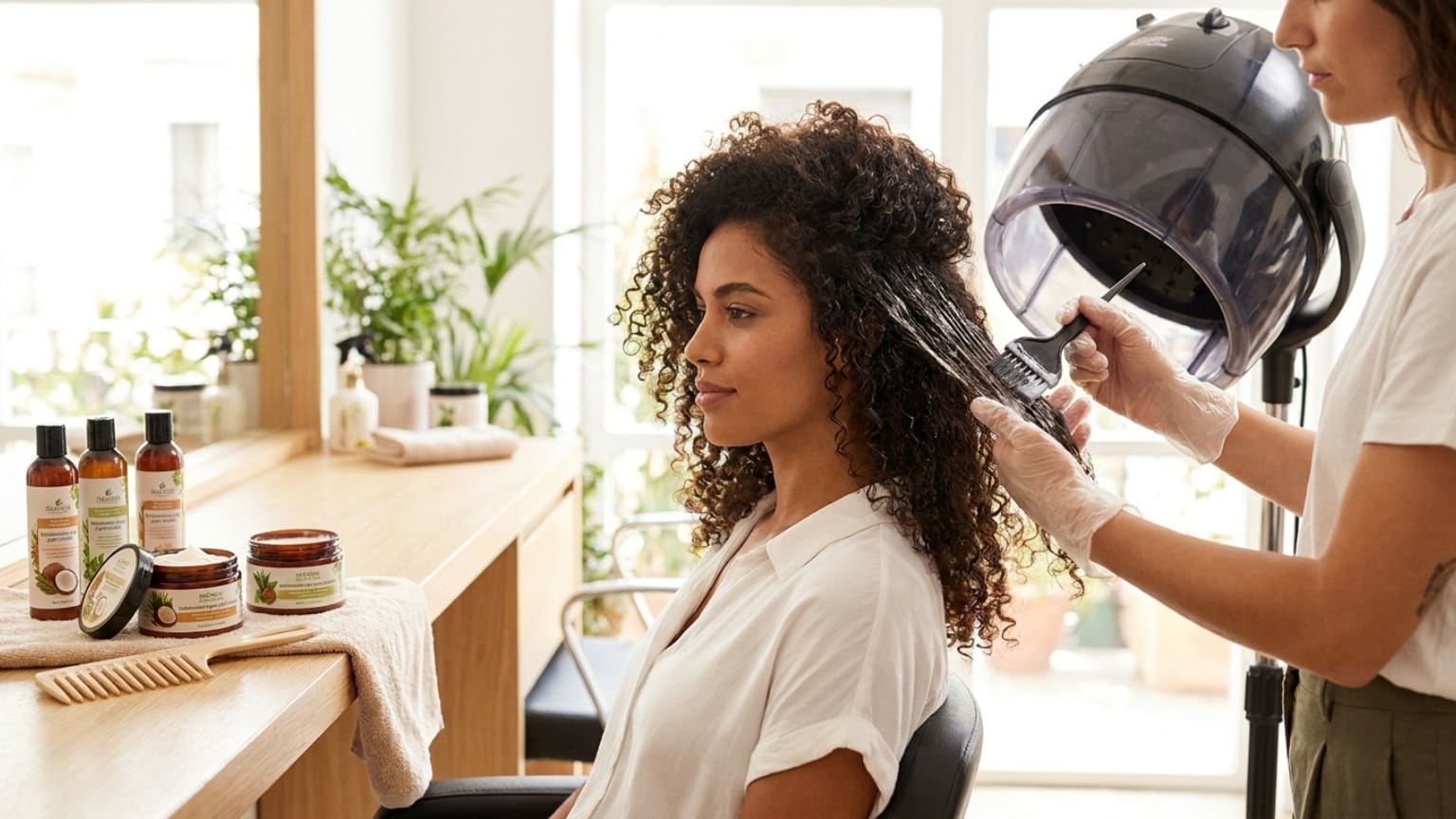¿Qué es un tratamiento para el pelo rizado?