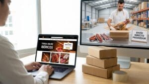 ¿Qué es la venta de productos ibéricos online con dropshipping?