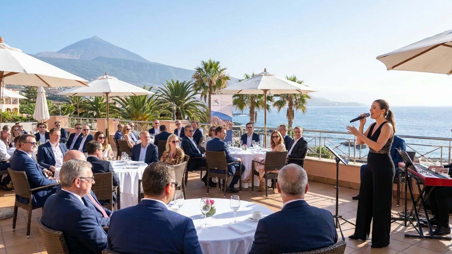 ¿Qué buscar en un cantante profesional para eventos en Tenerife?