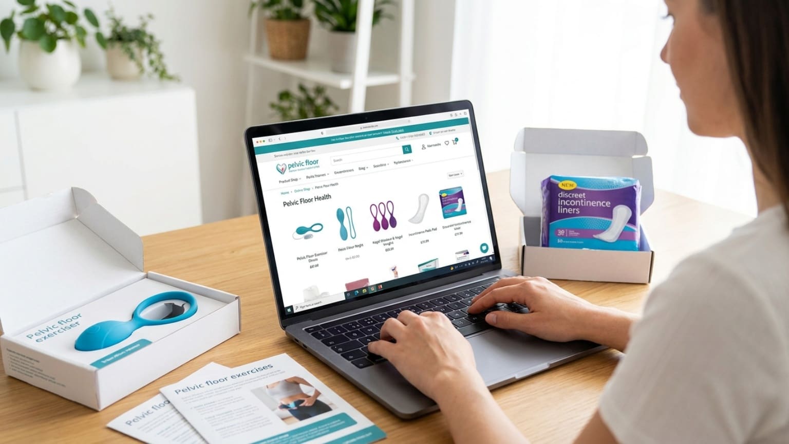 ¿Qué ofrece una tienda online de suelo pélvico para su cuidado?