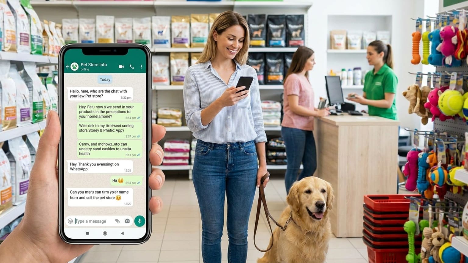 ¿Cómo una tienda de mascotas con WhatsApp mejora la experiencia del cliente?