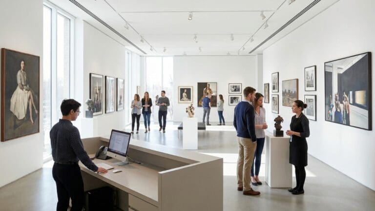 La función esencial de una galería de arte