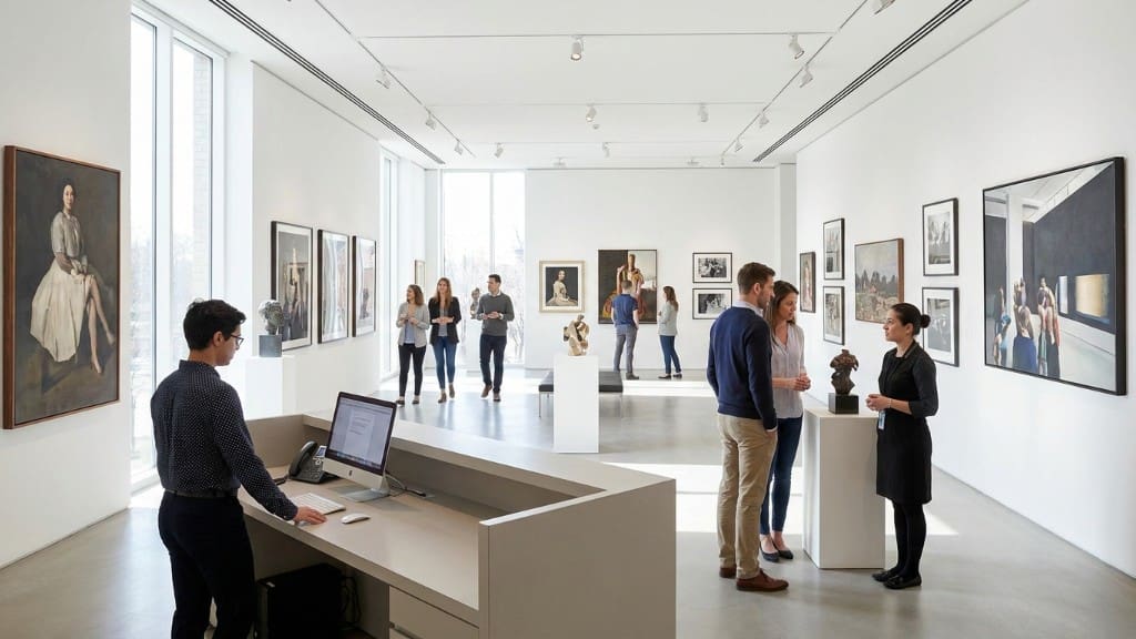 La función esencial de una galería de arte