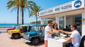 Alquiler de coche moke en Paguera para disfrutar la costa