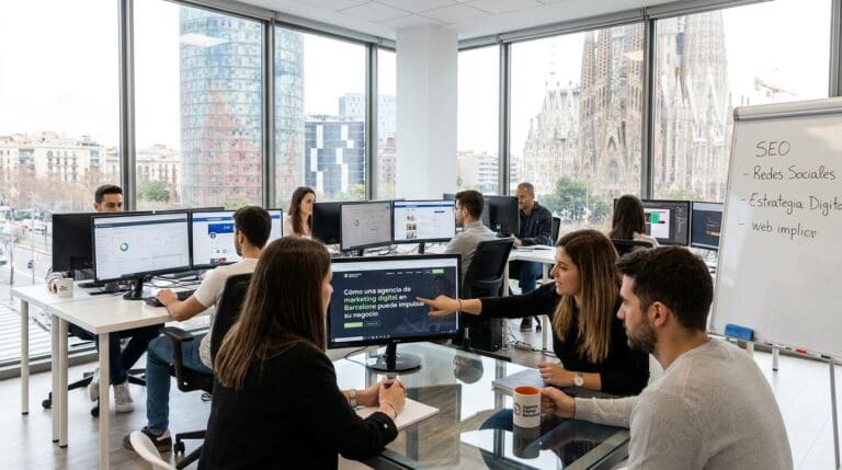 Cómo una agencia de marketing digital en Barcelona puede impulsar su negocio