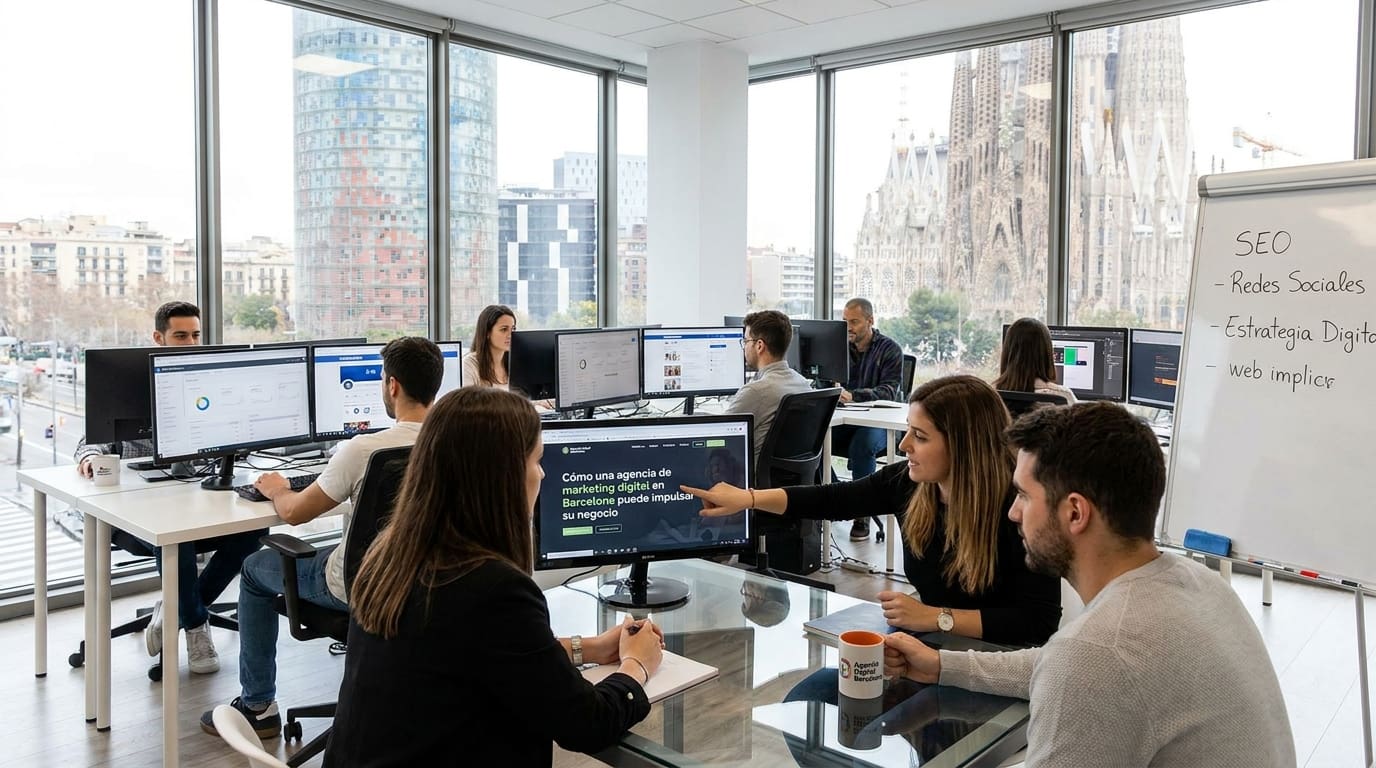 Cómo una agencia de marketing digital en Barcelona puede impulsar su negocio