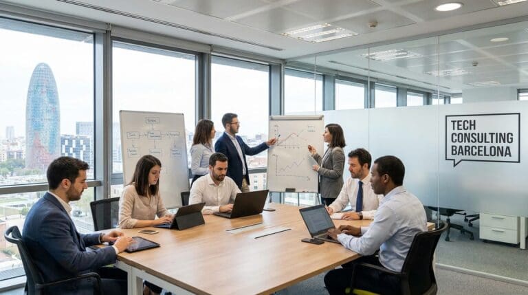 Las consultoras tecnológicas en Barcelona: qué esperar