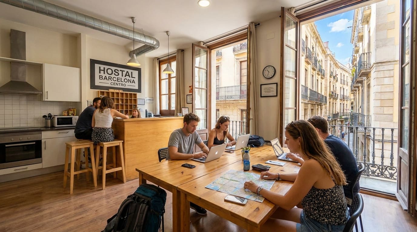 Prepara tu visita: cómo reservar un hostal en Barcelona