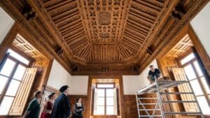 ¿Qué son los artesonados históricos y por qué son valiosos?