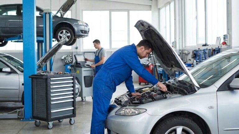Qué implica la reparación de automóviles
