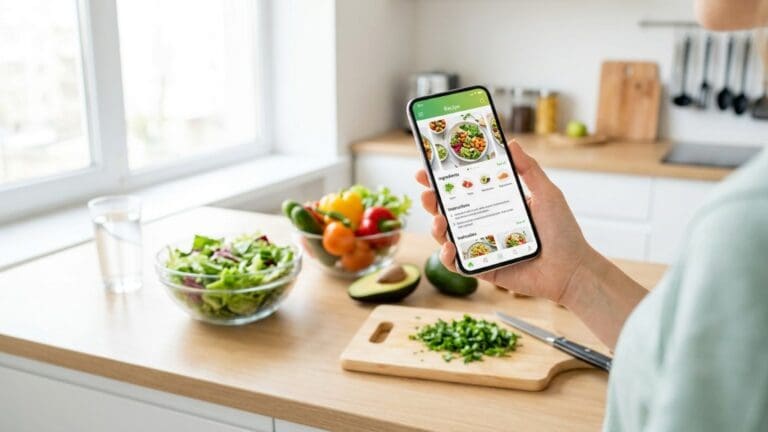 ¿Qué es una aplicación de recetas saludables?
