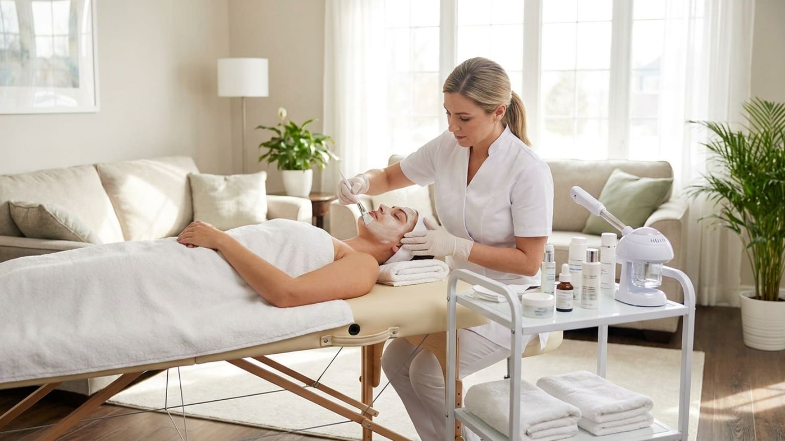 ¿Qué es un spa facial a domicilio y cómo mejora el cuidado de la piel?