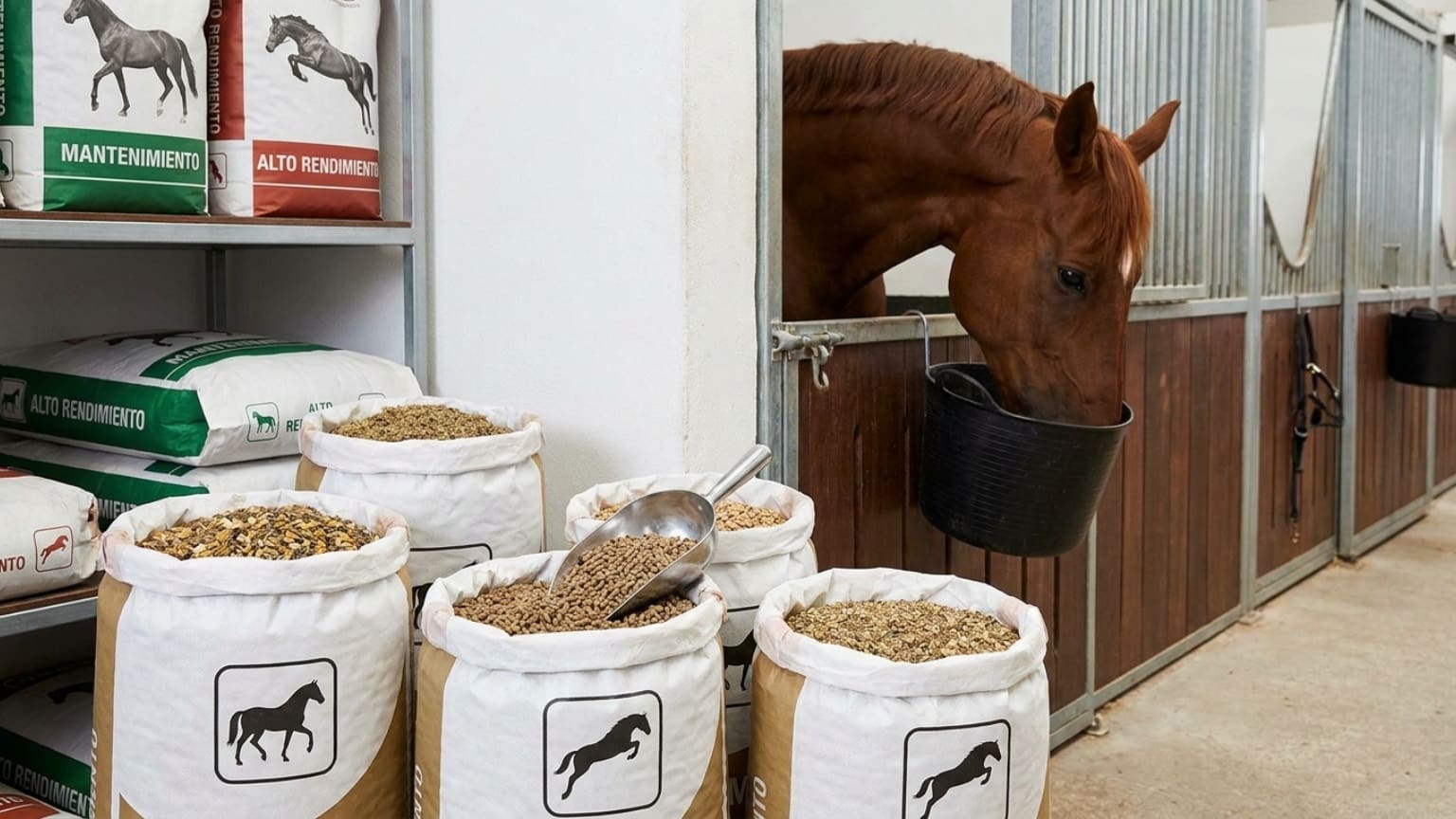 ¿Qué son los piensos para caballos y cómo influyen en su salud?