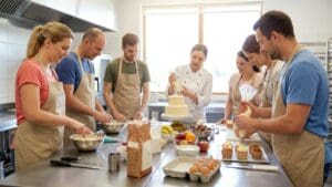 ¿Qué son los talleres de pastelería para adultos?