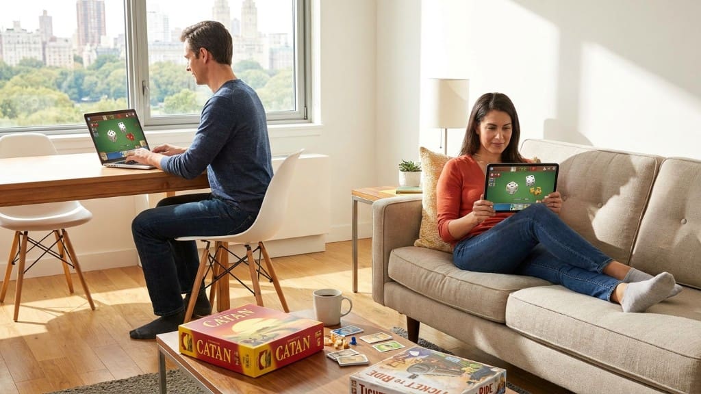 ¿Qué son los juegos de mesa online?