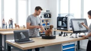 ¿Qué son las figuras personalizadas en 3D y cómo se elaboran?